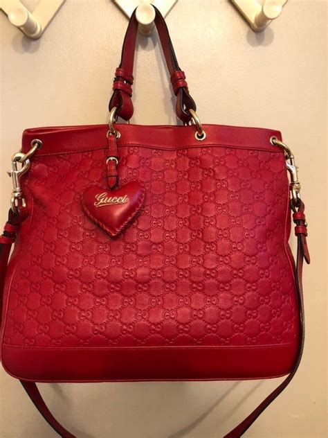 gucci valentine heart bag|original gucci shoulder bag.